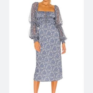 Gorgeous Aglow MIDI free people dress.